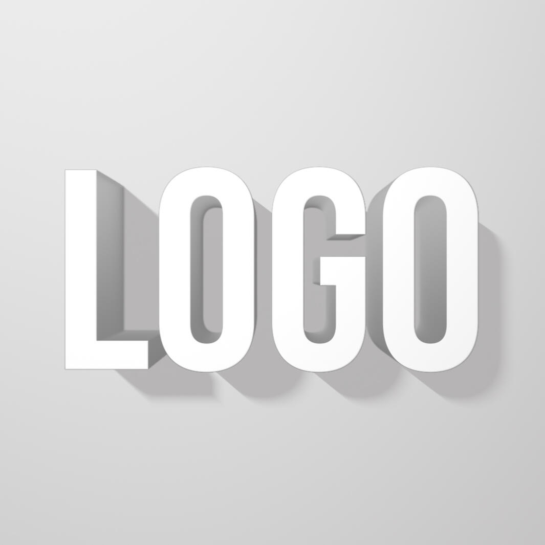 Clean Long Shadow Logo Reveal for Premiere Pro