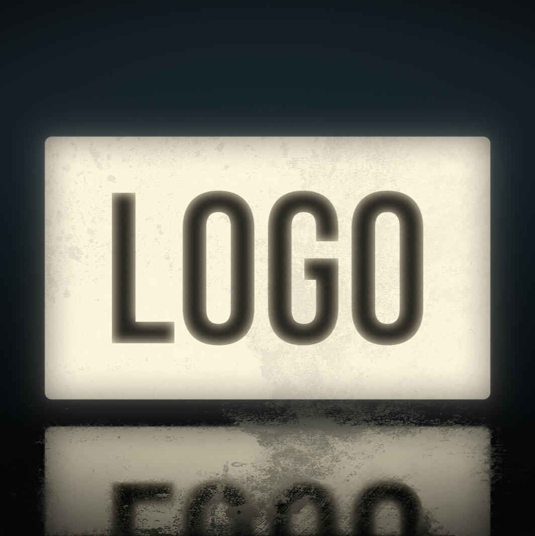 Cinematic Flickering Light Logo Reveal